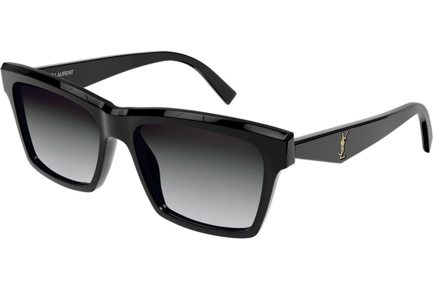 Okulary przeciwsłoneczne Saint Laurent SLM104 001 Kwadratowe Czarne