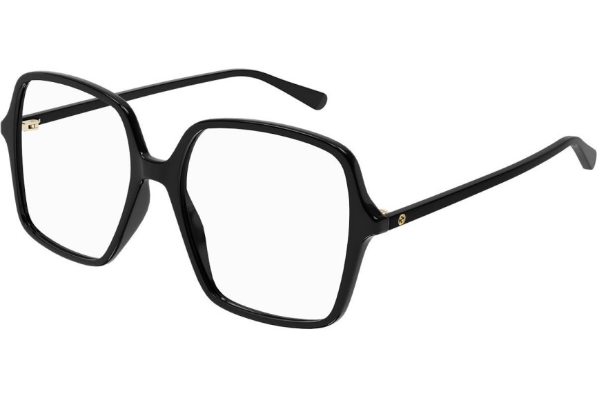 Okulary korekcyjne Gucci GG1003O 001 Kwadratowe Czarne