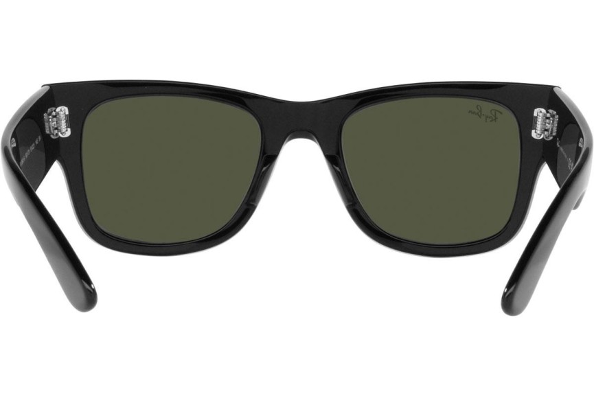 Okulary przeciwsłoneczne Ray-Ban Mega Wayfarer RB0840S 901/31 Kwadratowe Czarne