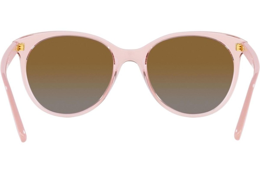 Okulary przeciwsłoneczne Vogue Eyewear VO5453S 2942T5 Polarized Okrągłe Różowe