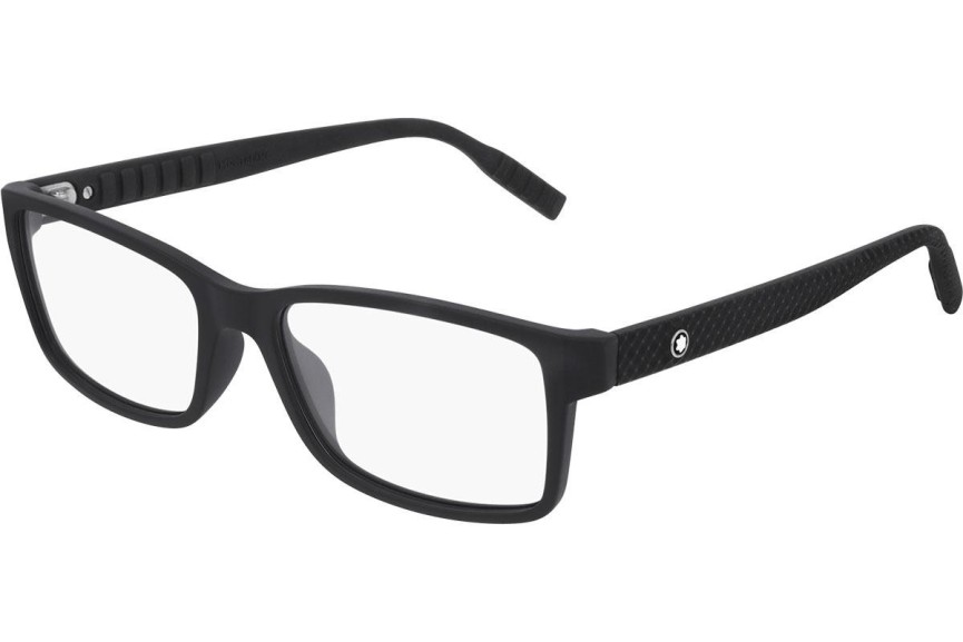 Okulary korekcyjne Mont Blanc MB0066O 001 Prostokątne Czarne