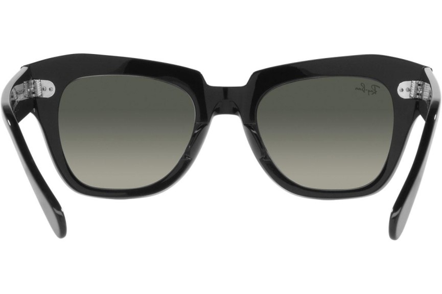 Aurinkolasit Ray-Ban State Street RB2186 901/71 Kulmikkaat Musta