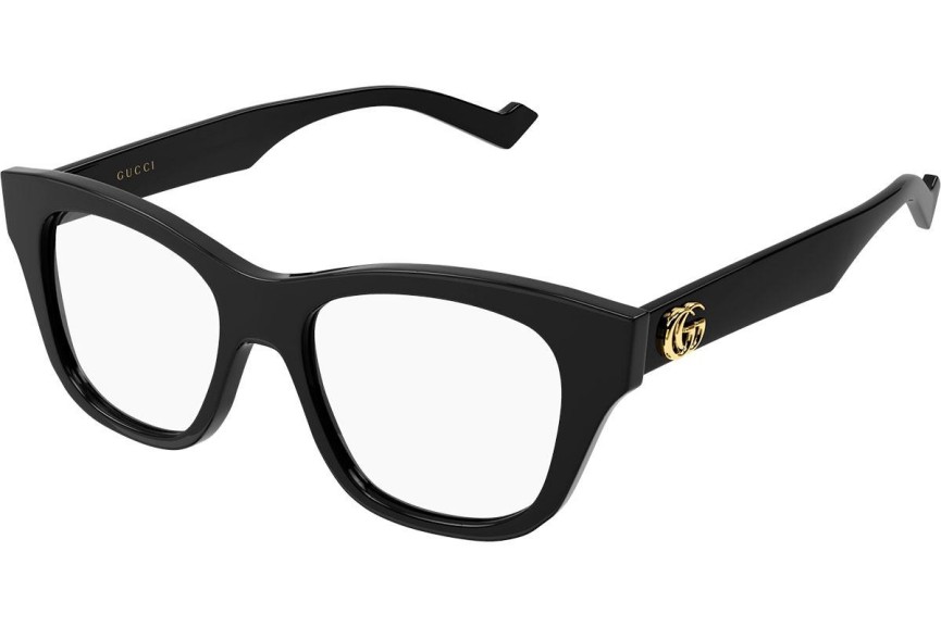 Okulary korekcyjne Gucci GG0999O 001 Kwadratowe Czarne