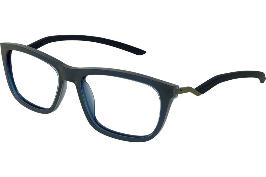 Okulary korekcyjne Puma PU0366O 002 Prostokątne Niebieskie