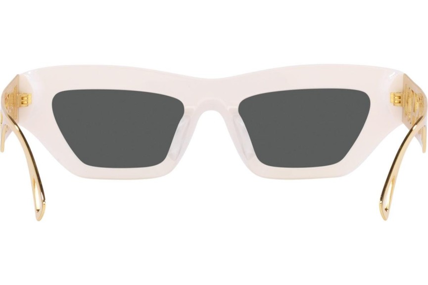 Okulary przeciwsłoneczne Versace VE4432U 401/87 Kocie oczy Białe