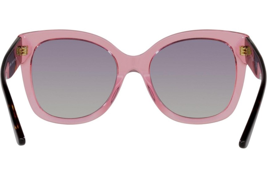 Okulary przeciwsłoneczne Vogue Eyewear VO5338S 28368J Polarized Kocie oczy Różowe