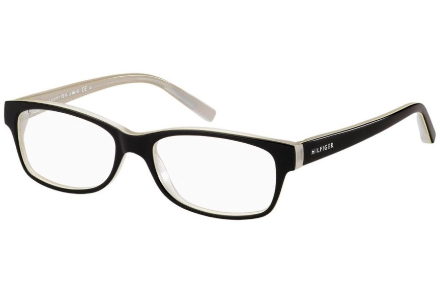 Okulary korekcyjne Tommy Hilfiger TH1018 HDA Prostokątne Czarne