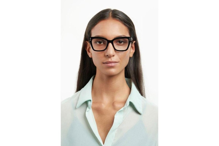 Okulary korekcyjne Isabel Marant IM0090/BB 807/G6 blue-light [non-prescription] Kocie oczy Czarne
