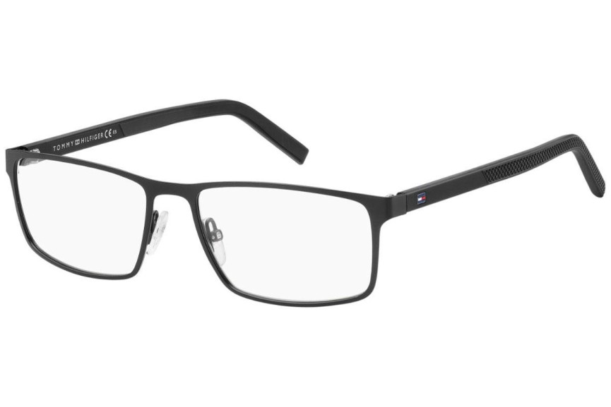 Okulary korekcyjne Tommy Hilfiger TH1593 003 Prostokątne Czarne