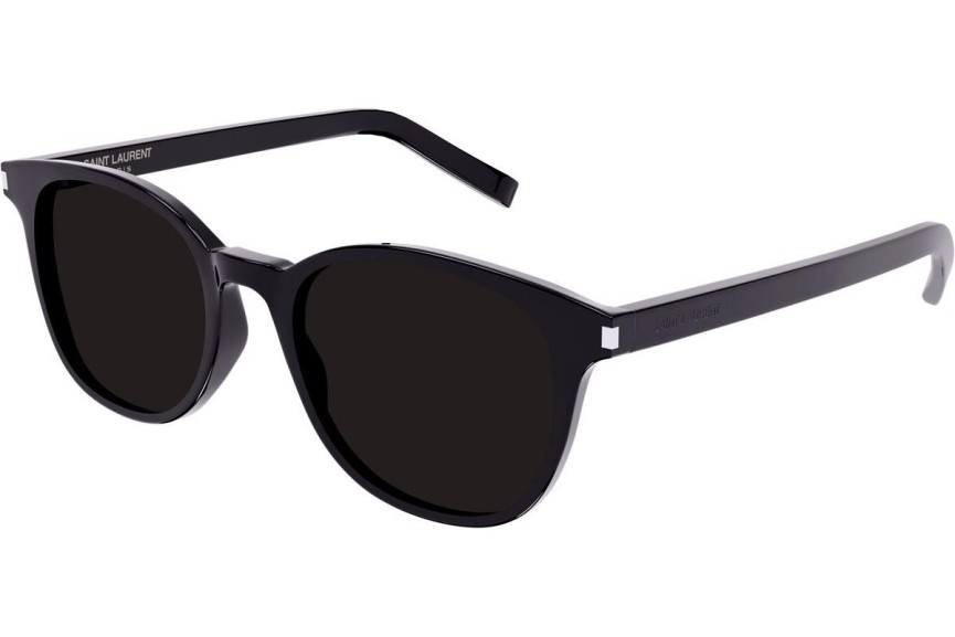 Okulary przeciwsłoneczne Saint Laurent SL527 ZOE 001 Kwadratowe Czarne