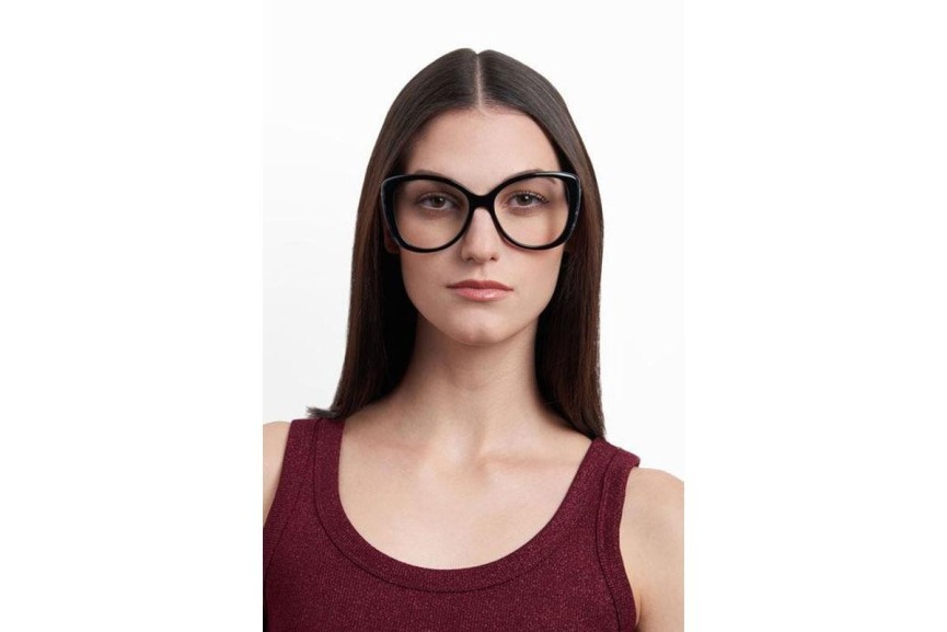 szemüvegeinket Missoni MIS0093/N 33Z Cat Eye Fekete