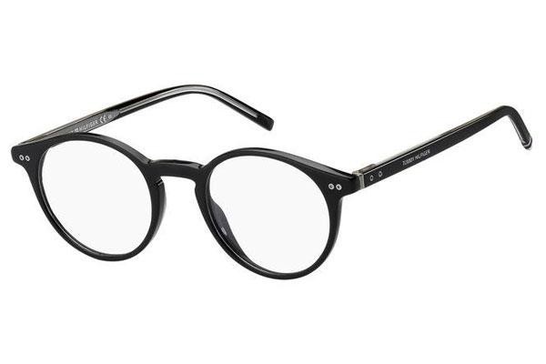 Okulary korekcyjne Tommy Hilfiger TH1813 807 Okrągłe Czarne