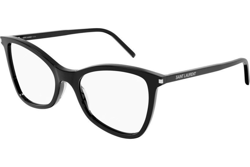 Okulary korekcyjne Saint Laurent SL478 JERRY 001 Kocie oczy Czarne