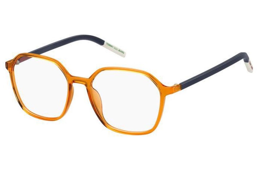 Okulary korekcyjne Tommy Jeans TJ0010 L7Q Kwadratowe Pomarańczowe