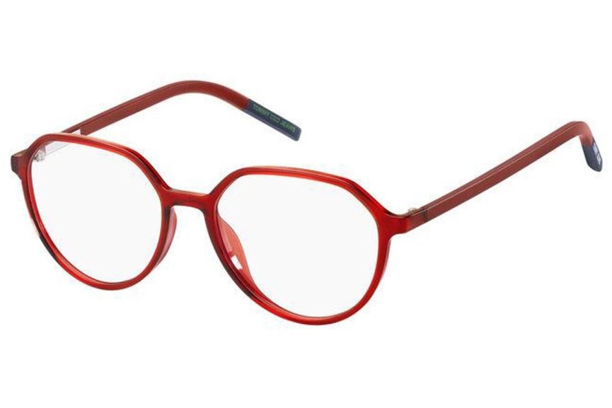 Okulary korekcyjne Tommy Jeans TJ0011 C9A Okrągłe Czerwone