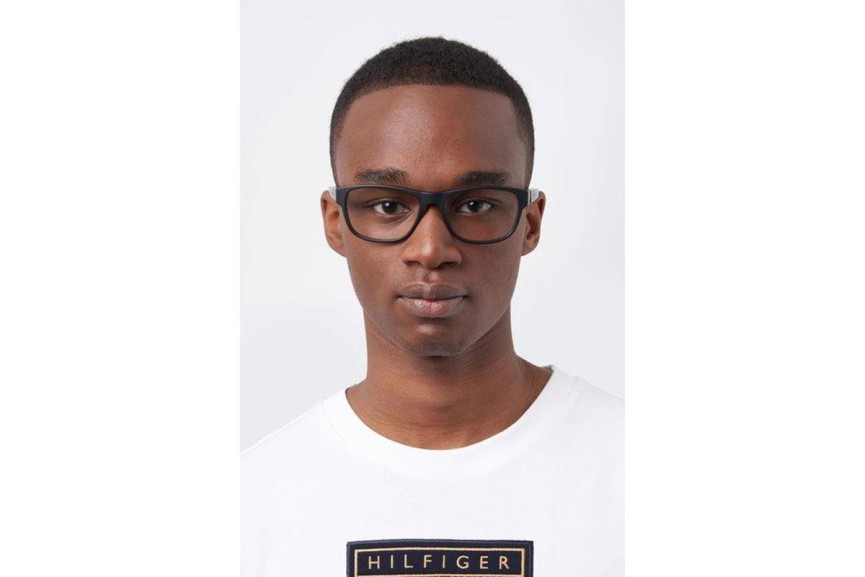 Okulary korekcyjne Tommy Hilfiger TH1872 003 Kwadratowe Czarne