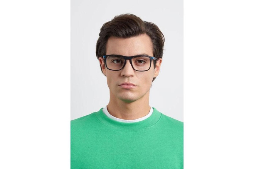 Okulary korekcyjne Polaroid PLDD447 VKM Kwadratowe Czarne