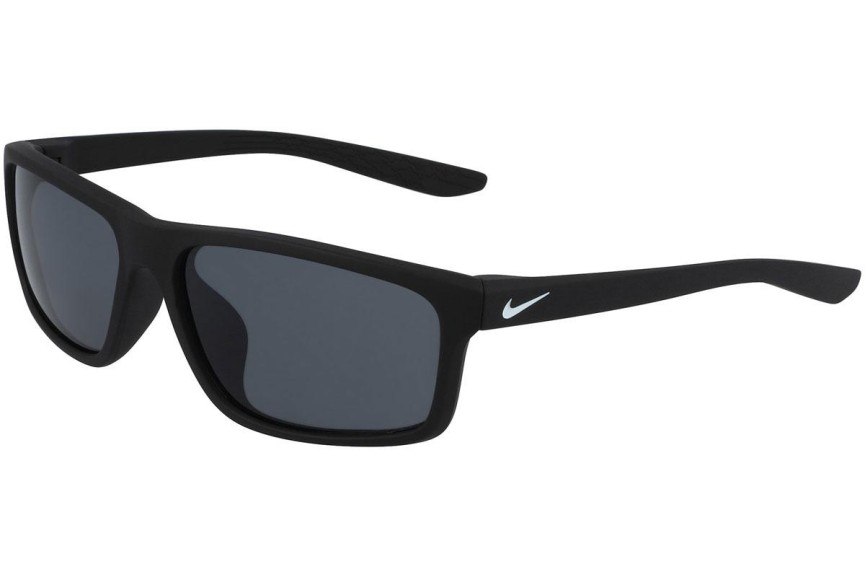Okulary przeciwsłoneczne Nike Chronicle FJ2216 010 Prostokątne Czarne
