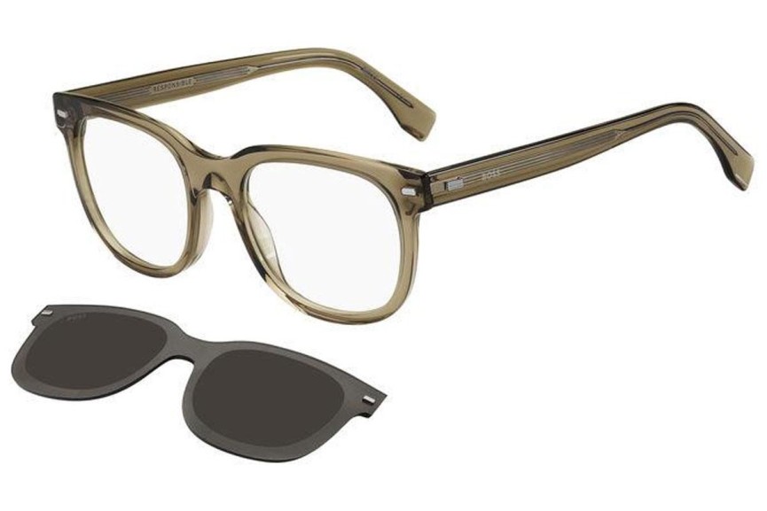 Okulary korekcyjne BOSS BOSS1444/CS-1 09Q/IR Kwadratowe Brązowe