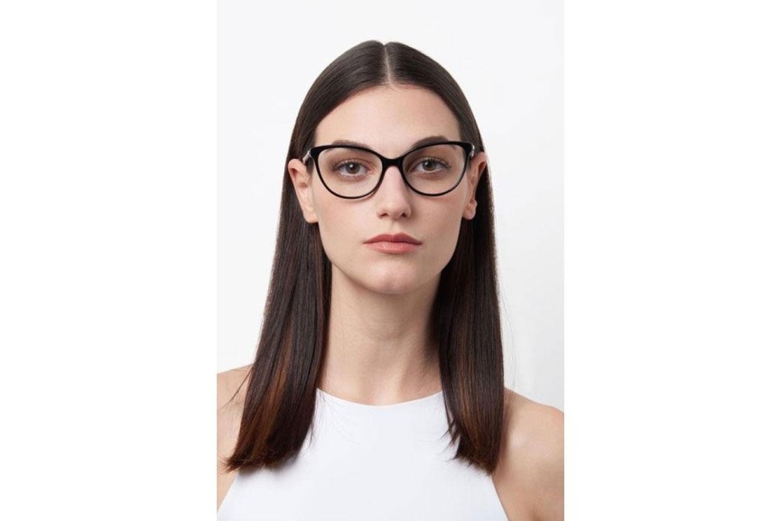 Okulary korekcyjne Jimmy Choo JC330 807 Kocie oczy Czarne