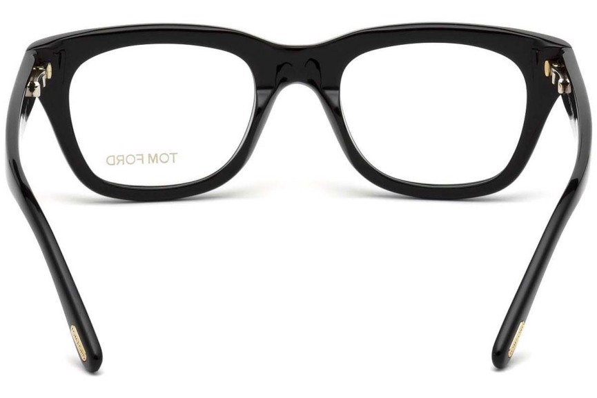 Okulary korekcyjne Tom Ford FT5178 001 Kwadratowe Czarne