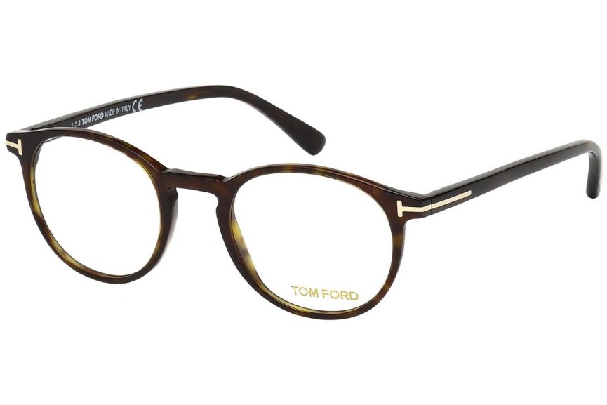 Okulary korekcyjne Tom Ford FT5294 052 Okrągłe Havana