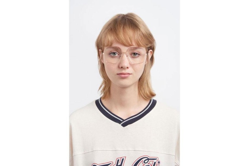Okulary korekcyjne Marc Jacobs MARC594 DDB Kwadratowe Złote