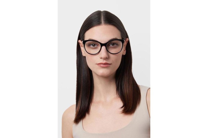 Okulary korekcyjne Jimmy Choo JC336 807 Kocie oczy Czarne