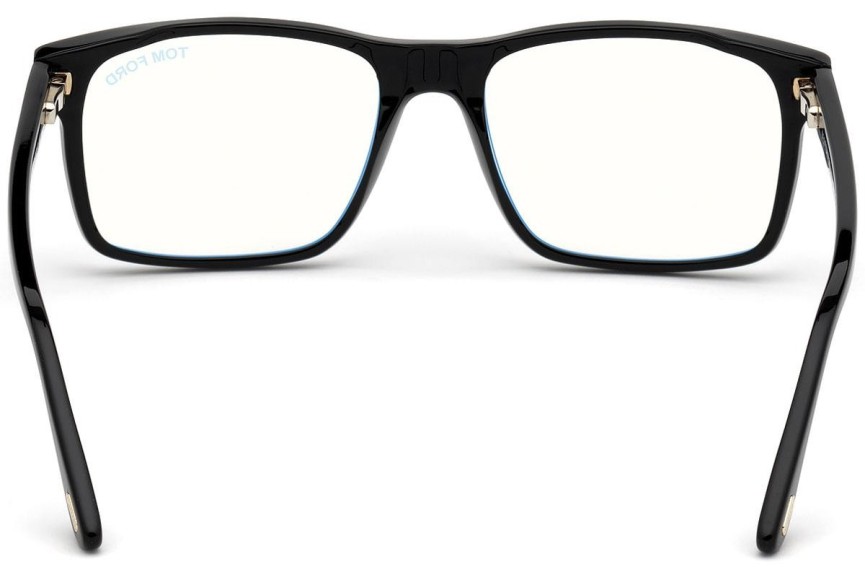 Okulary korekcyjne Tom Ford FT5682-B 001 Kwadratowe Czarne