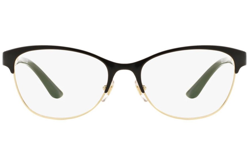 Okulary korekcyjne Versace VE1233Q 1366 Kocie oczy Czarne