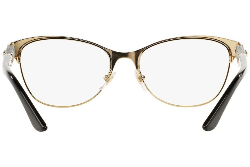Okulary korekcyjne Versace VE1233Q 1366 Kocie oczy Czarne
