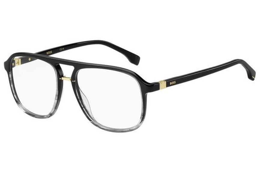 Okulary korekcyjne BOSS BOSS1438 37N Kwadratowe Czarne