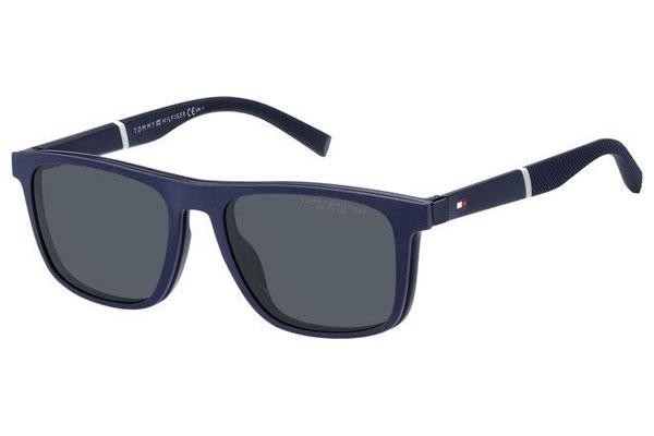 Okulary korekcyjne Tommy Hilfiger TH1903/CS PJP/C3 Polarized Kwadratowe Niebieskie