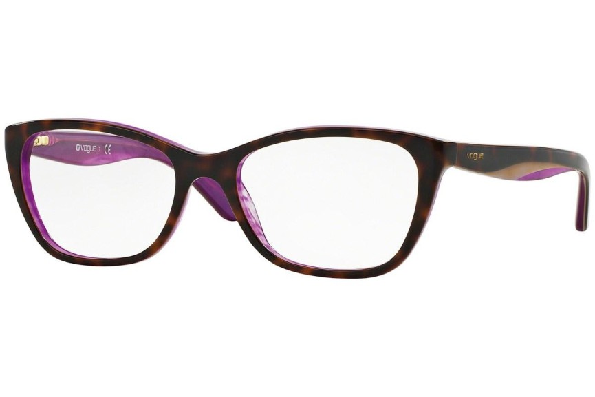 Okulary korekcyjne Vogue Eyewear VO2961 2019 Kwadratowe Havana