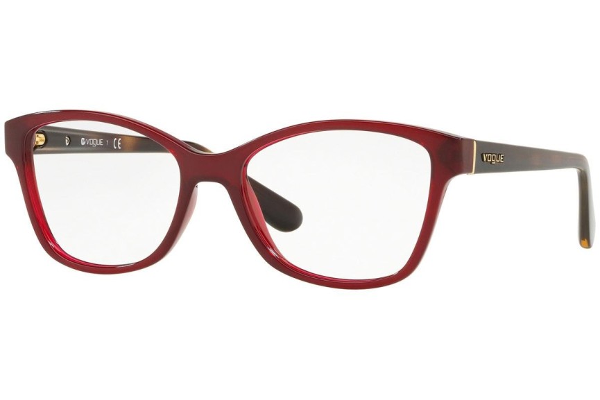 Okulary korekcyjne Vogue Eyewear VO2998 2672 Kwadratowe Czerwone