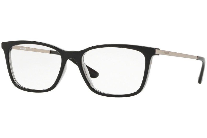 Okulary korekcyjne Vogue Eyewear Light and Shine Collection VO5224 2385 Kwadratowe Czarne