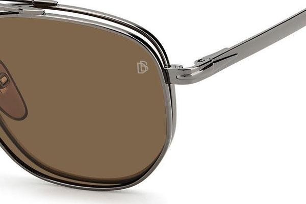 szemüvegeinket David Beckham DB1082/G/CS KJ1/HE Polarized Kerek Ezüst