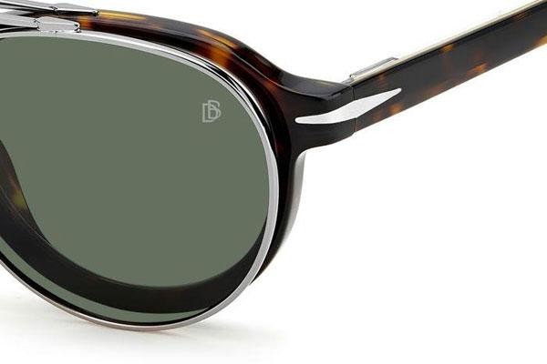 Okulary korekcyjne David Beckham DB1075/CS 45Z/UC Okrągłe Havana