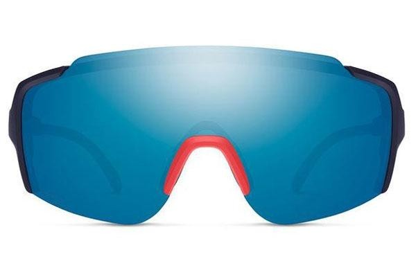 Zonnebril Smith Flywheel 8RU/ZI Panorama | Shield Blauw