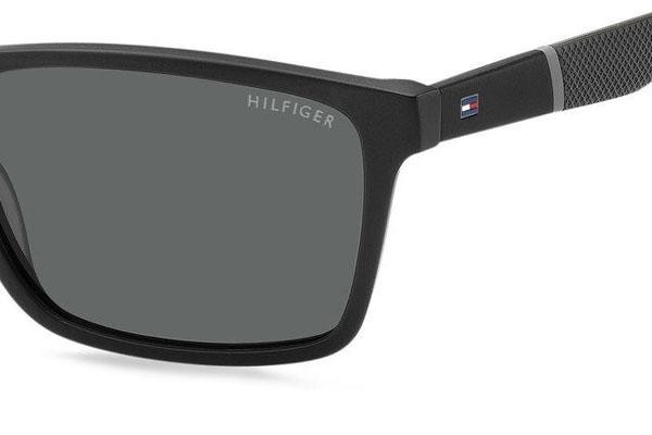 Napszemüvegek Tommy Hilfiger TH1405/S KUN/P9 Szogletes Fekete