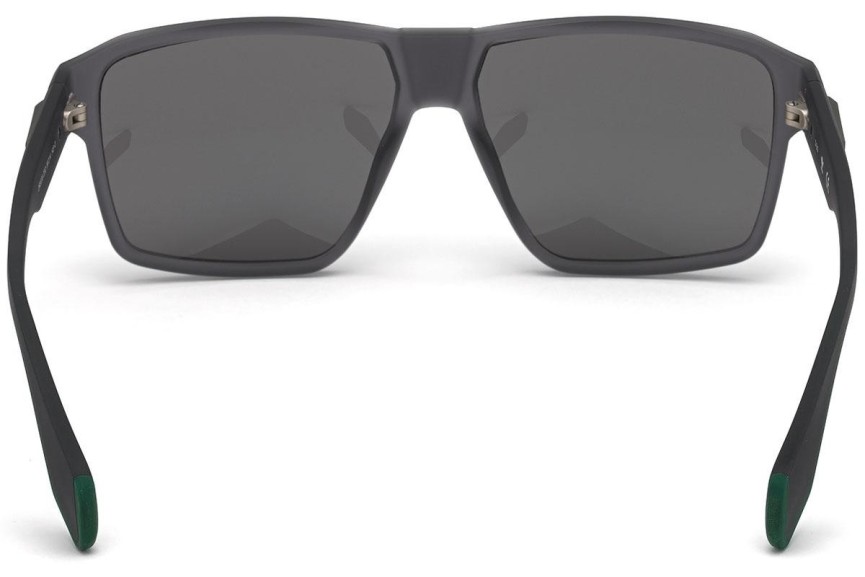 Okulary przeciwsłoneczne Adidas Originals OR0039 20Q Kwadratowe Szare