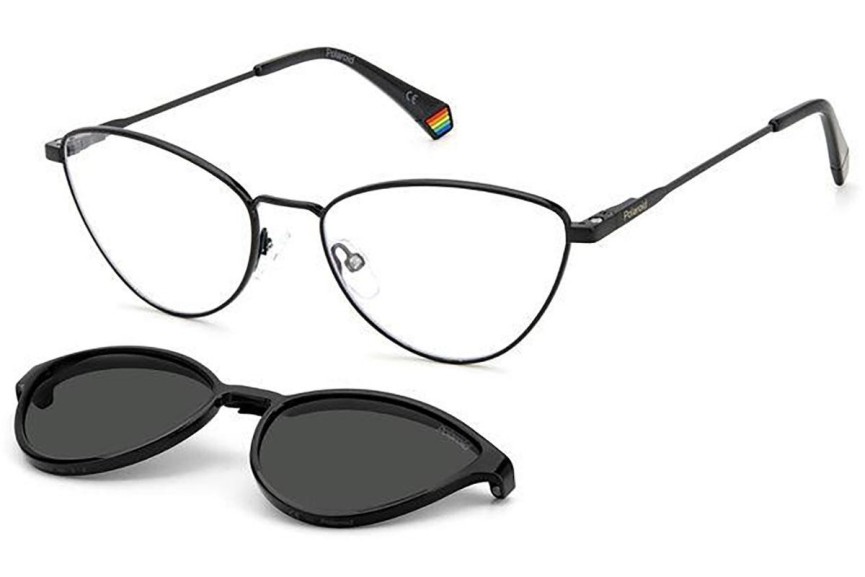 Okulary korekcyjne Polaroid PLD6157/CS 807/M9 Polarized Kocie oczy Czarne