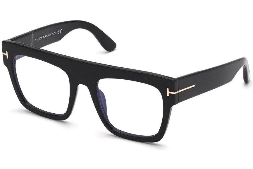 Okulary przeciwsłoneczne Tom Ford FT0847 FT0847 001 Kwadratowe Czarne