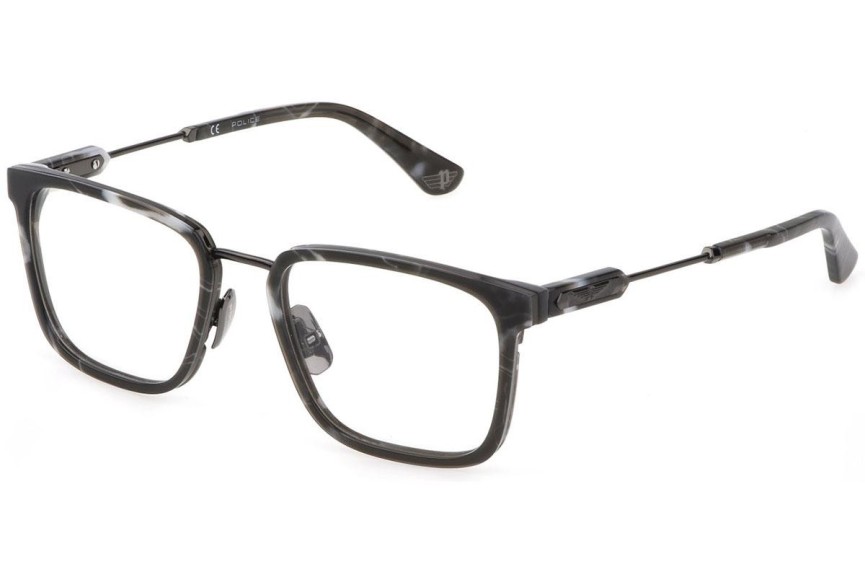 Okulary korekcyjne Police Prince 4 VPLF09 0568 Kwadratowe Havana
