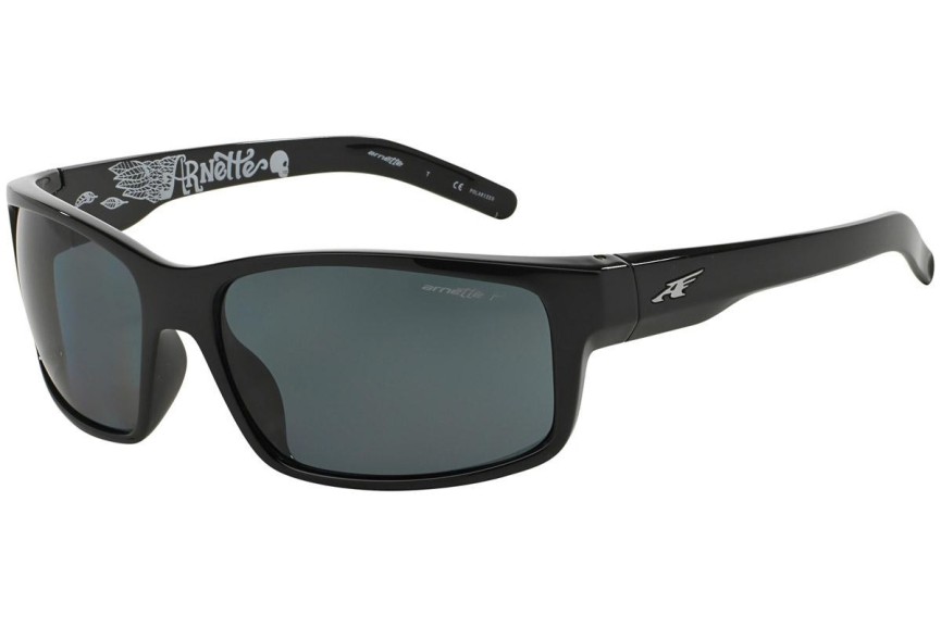 Okulary przeciwsłoneczne Arnette Fastball AN4202 226781 Polarized Prostokątne Czarne
