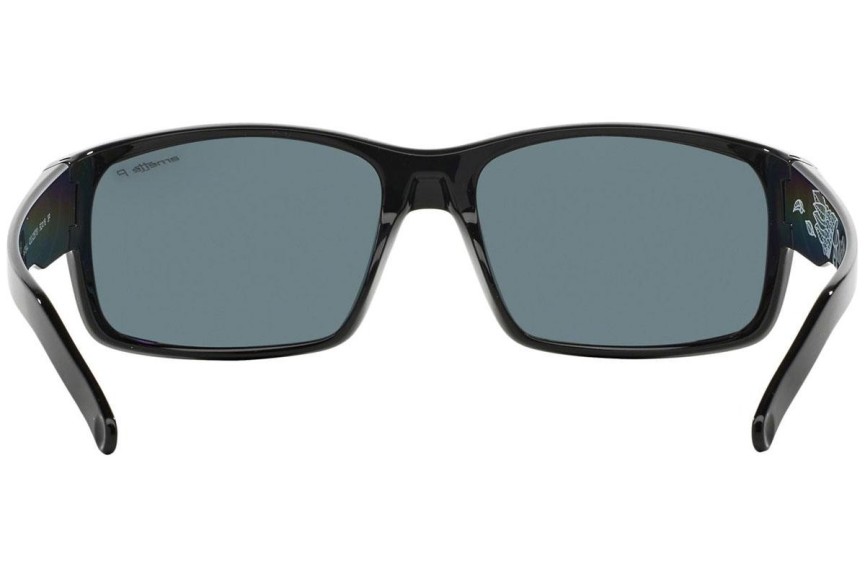 Okulary przeciwsłoneczne Arnette Fastball AN4202 226781 Polarized Prostokątne Czarne