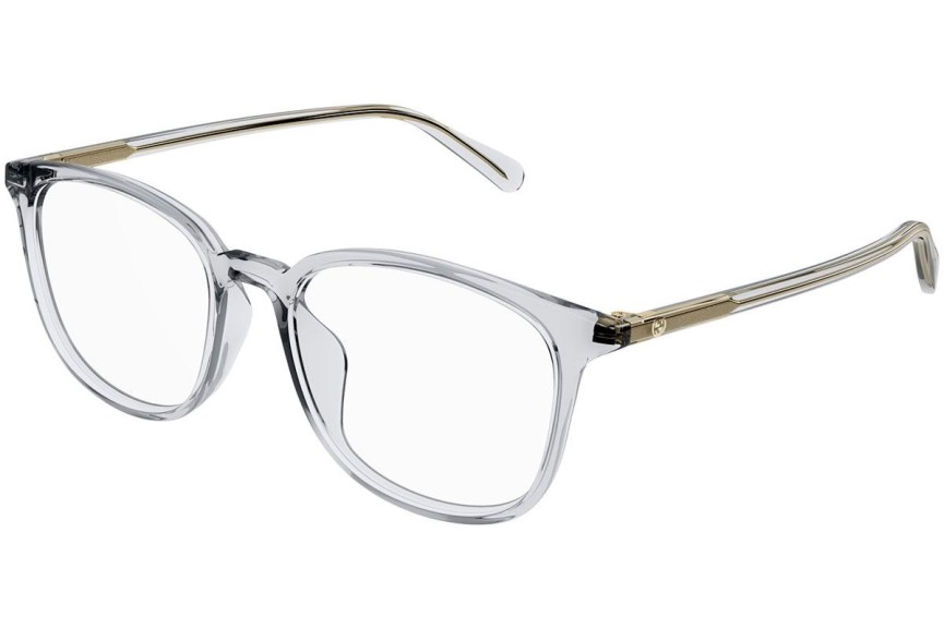 Okulary korekcyjne Gucci GG1230OA 003 Kwadratowe Przezroczyste