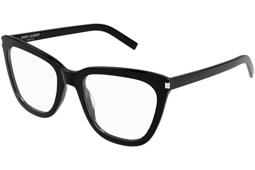 Briller Saint Laurent SL548SLIMOPT 001 Cat Eye Sort