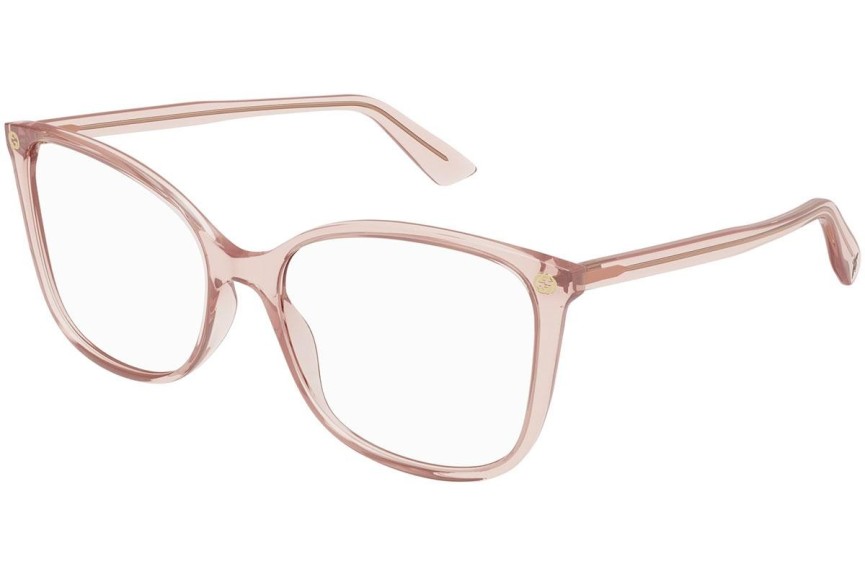 Okulary korekcyjne Gucci GG0026O 013 Kocie oczy Przezroczyste