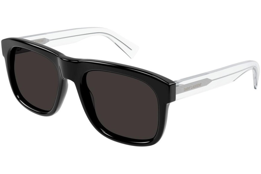 Okulary przeciwsłoneczne Saint Laurent SL558 001 Kwadratowe Czarne